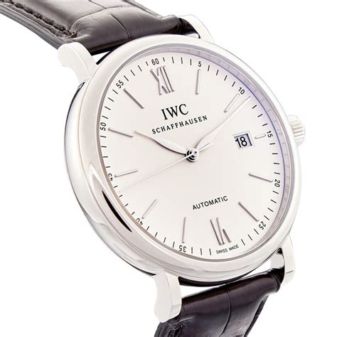 iwc iw356501|IWC Portofino Reference IW356501, A Stainless Steel .